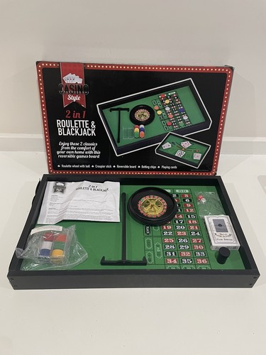 Roulette and blackjack wood - blackjack, in