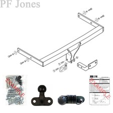 PCT Towbar for Volkswagen Polo Hatchback / Hatch 2009-2014 - Flange Tow Bar