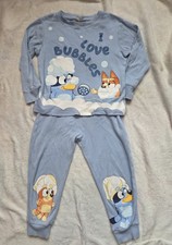 Bluey Pjs 3-4 Sleepwear Unisex