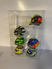 Mini Helmets 1:2 Scale Wal Mount Acrylic Display case for 12 ( 3 x 4wide )