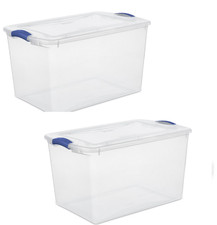 (2 Pack)  Large Storage Bin
