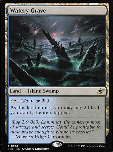 Watery grave edge - grave,