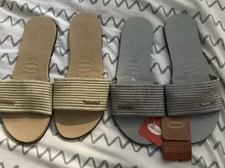 Two Pairs of Havaianas Women's