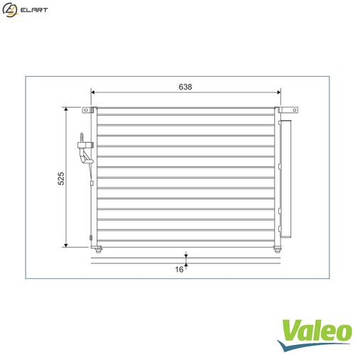 Condenser air conditioning - air,