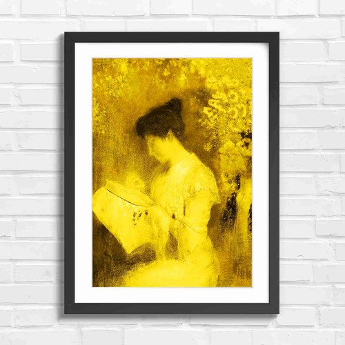 Elegant woman embroidering - elegant,
