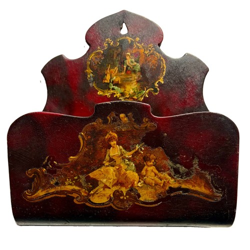 Antique victorian wall hanging - antique,