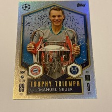 Trophy Triumph Manuel Neuer Match Attax 2024/2025 Bayern Munich 24/25 # 439