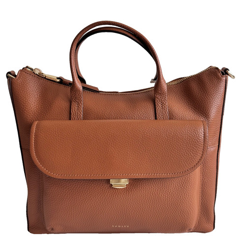 Radley handbag tan leather - handbag,