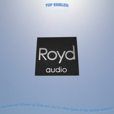 ROYD 17x17mm emblem brusched