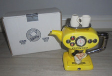 VINTAGE SWINESIDE TEAPOTTERY ESPRESSO TEAPOT BOXED - LIMITED EDITION