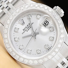 LADIES ROLEX DIAMOND DATE 6917