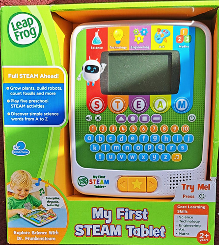 Leapfrog first steam tablet - leapfrog, my