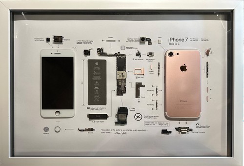 Framed iphone wall art - 7,