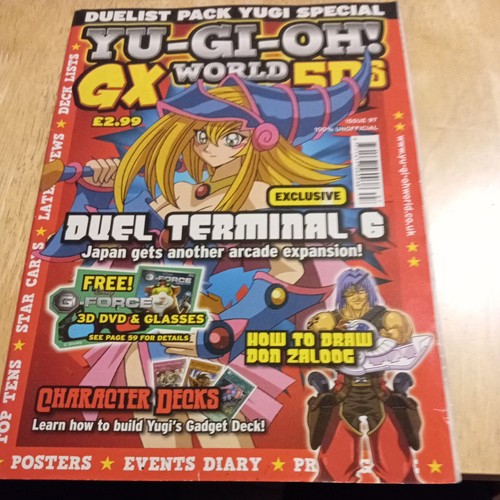 World magazine issue - yu-gi-oh,