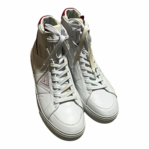 Guess men white red - white/red, high