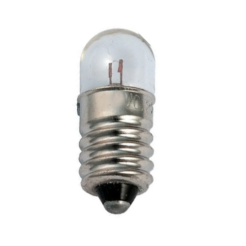 Light bulb clear 5w e10 - 2.2v,