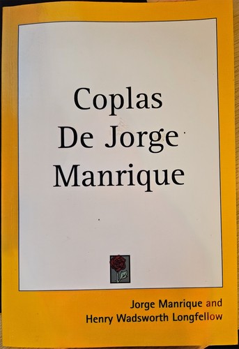 Coplas jorge manrique - jorge,