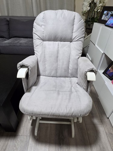 Nursing chair and footstool - nursing,
