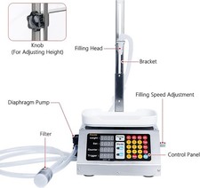 Automatic Bottling Filling Equipment for Viscous Liquid 5-1000g