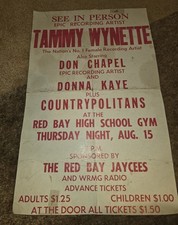 Tammy Wynette Original Concert