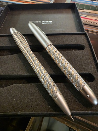 Porsche braided pen - porsche, pen&