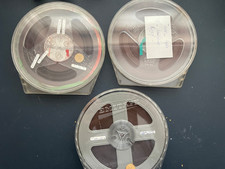 3x  Vintage  Reel to Reel