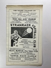 Stranraer v Brechin City