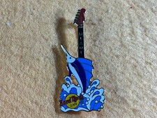 I13-4 HARD ROCK CAFE PIN - MIAMI / MARLIN GUITAR - BAR PIN - NEW