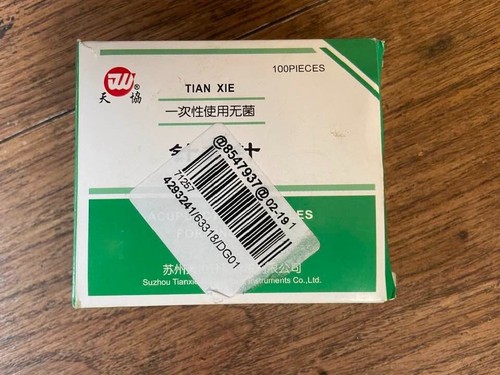 Tian xie acapuncture needles - tian,
