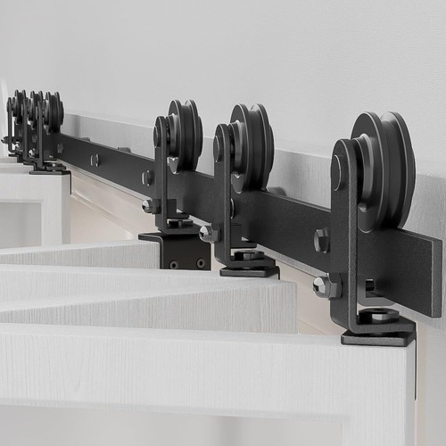 Top mount roller bifold - top,