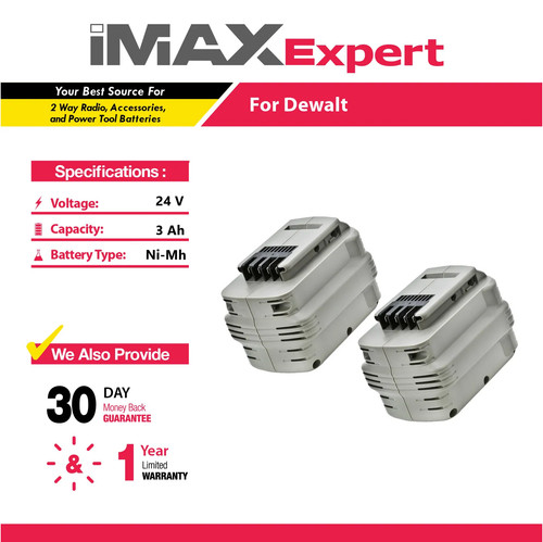 24v 3ah nimh battery for - 2x,