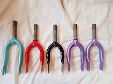 12" Kids Bike RIGID FORKS, 1" x 122mm Threaded Stem, caliper brake, 8mm axle dia