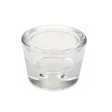 Clear glass tea light - glass,