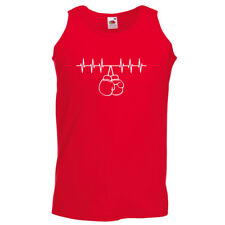Boxing Heartbeat Vest Boxer Gym Ring Combat Sport Punch Southpaw Orthodox 