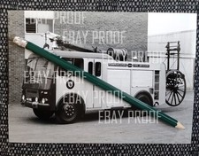 (402WDE) PEMBROKESHIRE FIRE BRIGADE Fire Engine - 5x7" BW photo