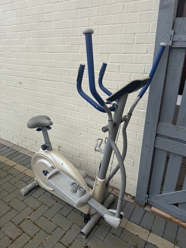 Exercise bike cross - cross, trainer