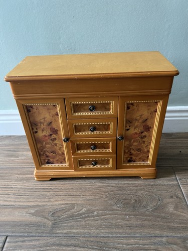 Vintage wooden wardrobe - vintage,