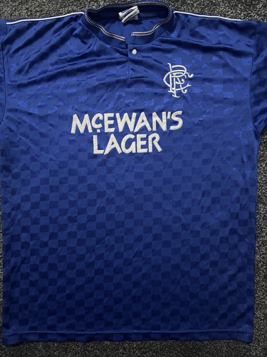 Rangers retro home shirt - rangers,