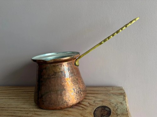 Vintage solid copper - &, brass