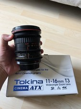 Tokina 11-16mm ATX Cinema Wide Angle Lens, EF MOUNT