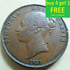 Queen Victoria 1 Penny 1837-1901 Choose your date Each Coin has its own Pictures