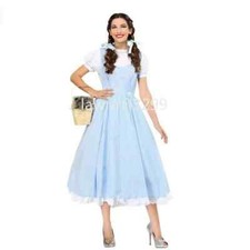 Classic The Wizard of OZ Dorothy Costume Cosplay Girls Dorothy Dress Book Week