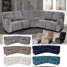 5 Seater Recliner Covers Corner Sofa Slipcover Single Seat Corner Protector