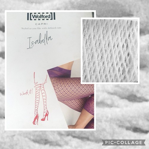 New wolford fishnet net - new, xs