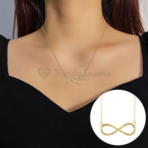 Infinity love gold pendant - infinity,