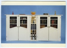 Postcard Charles Rennie Mackintosh Oak Bookcase 1900 Art Nouveau Unposted