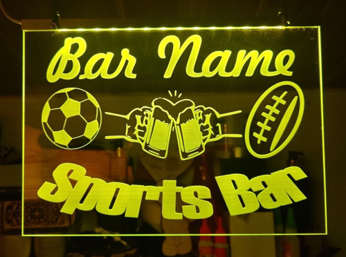 Light mancave personalized - light, up