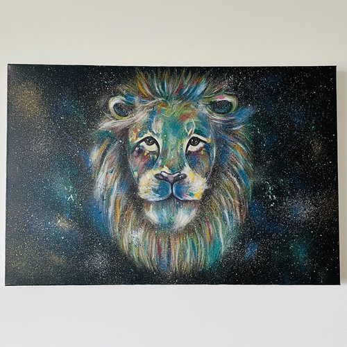 Hand painted colourful - painted,,
