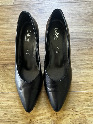 Gabor comfort black leather - comfort,