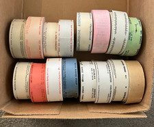 Setright Ticket Rolls or Part Rolls Bundle (16 items)